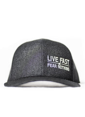 Black Live Fast Fear Nothing Side Stitch