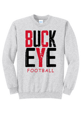 Large Lettered State Themed Youth Crewnecks