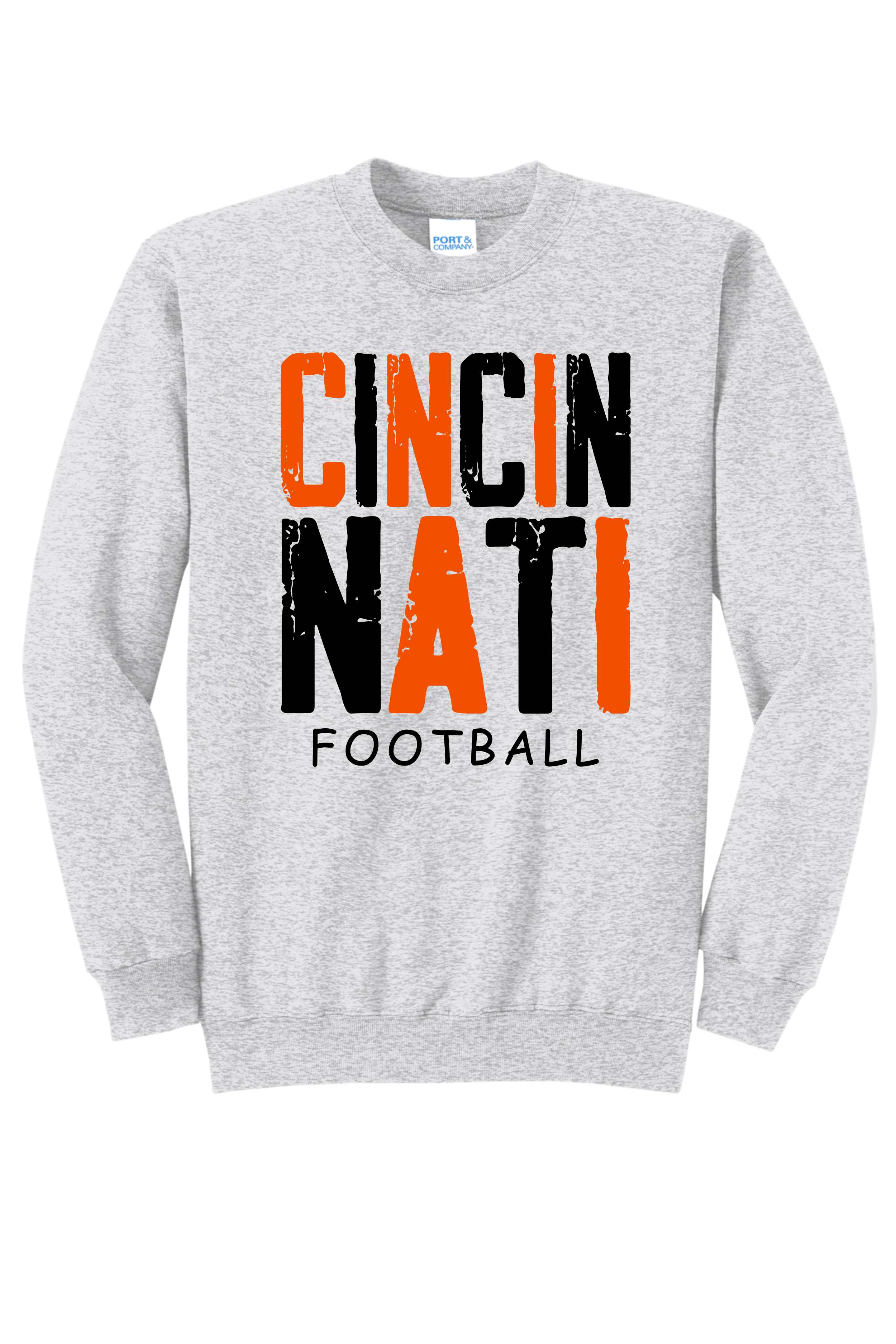 Large Lettered State Themed Youth Crewnecks