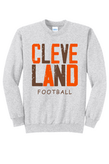 Large Lettered State Themed Youth Crewnecks