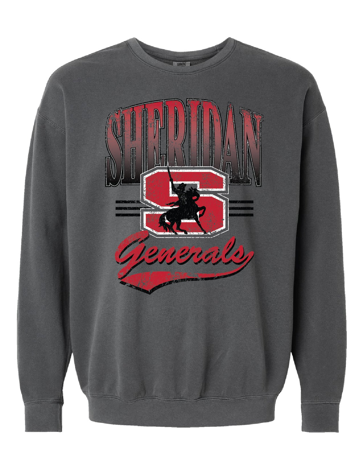 Ombre Vintage Wash Sheridan Crewneck Sweatshirt ONLINE ONLY