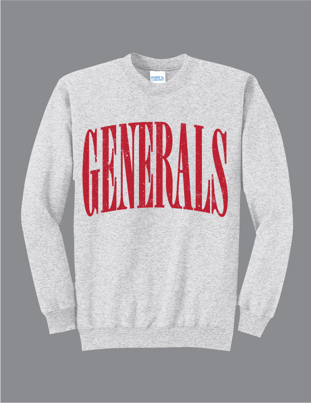 Washout Sheridan Crewneck Sweatshirt ONLINE ONLY