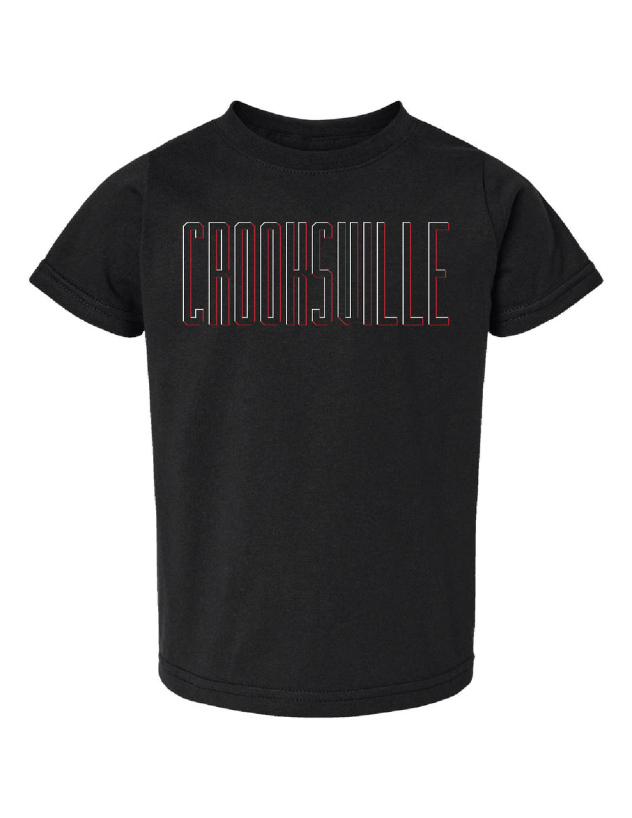 Blackout Crooksville Toddler Tee