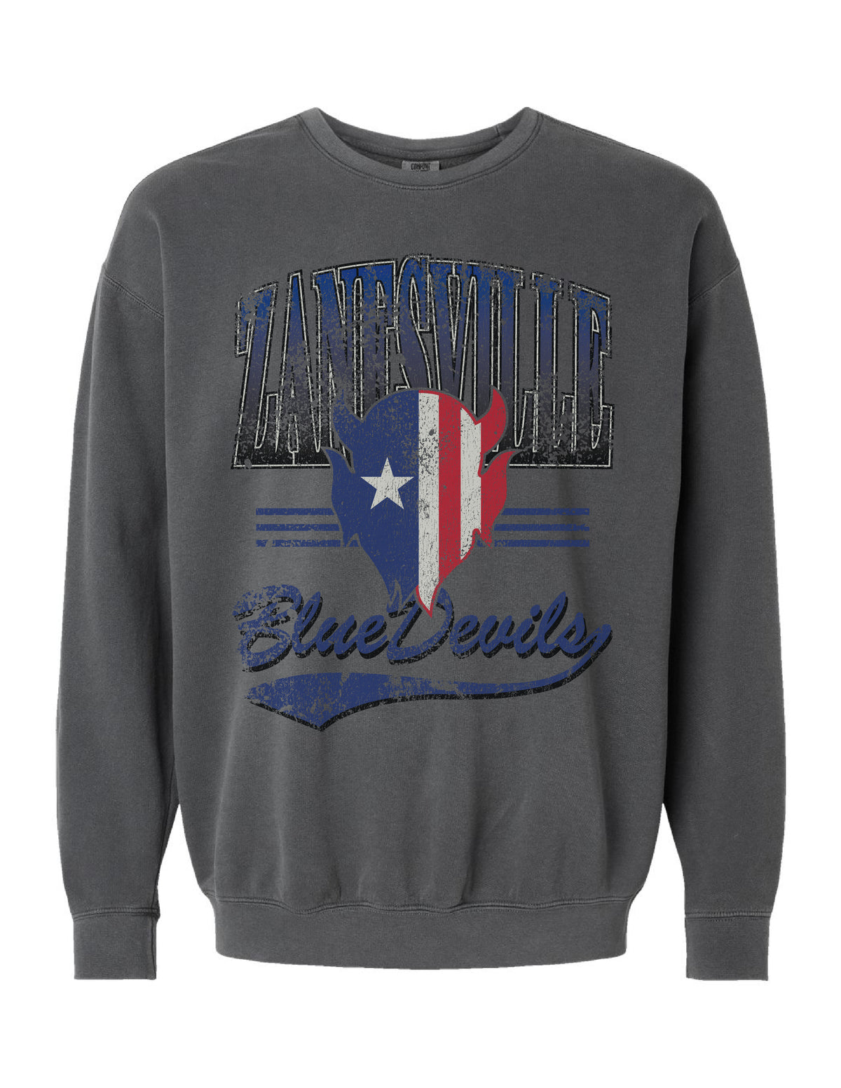 Ombre Vintage Wash Zanesville Crewneck Sweatshirt PRE-ORDER