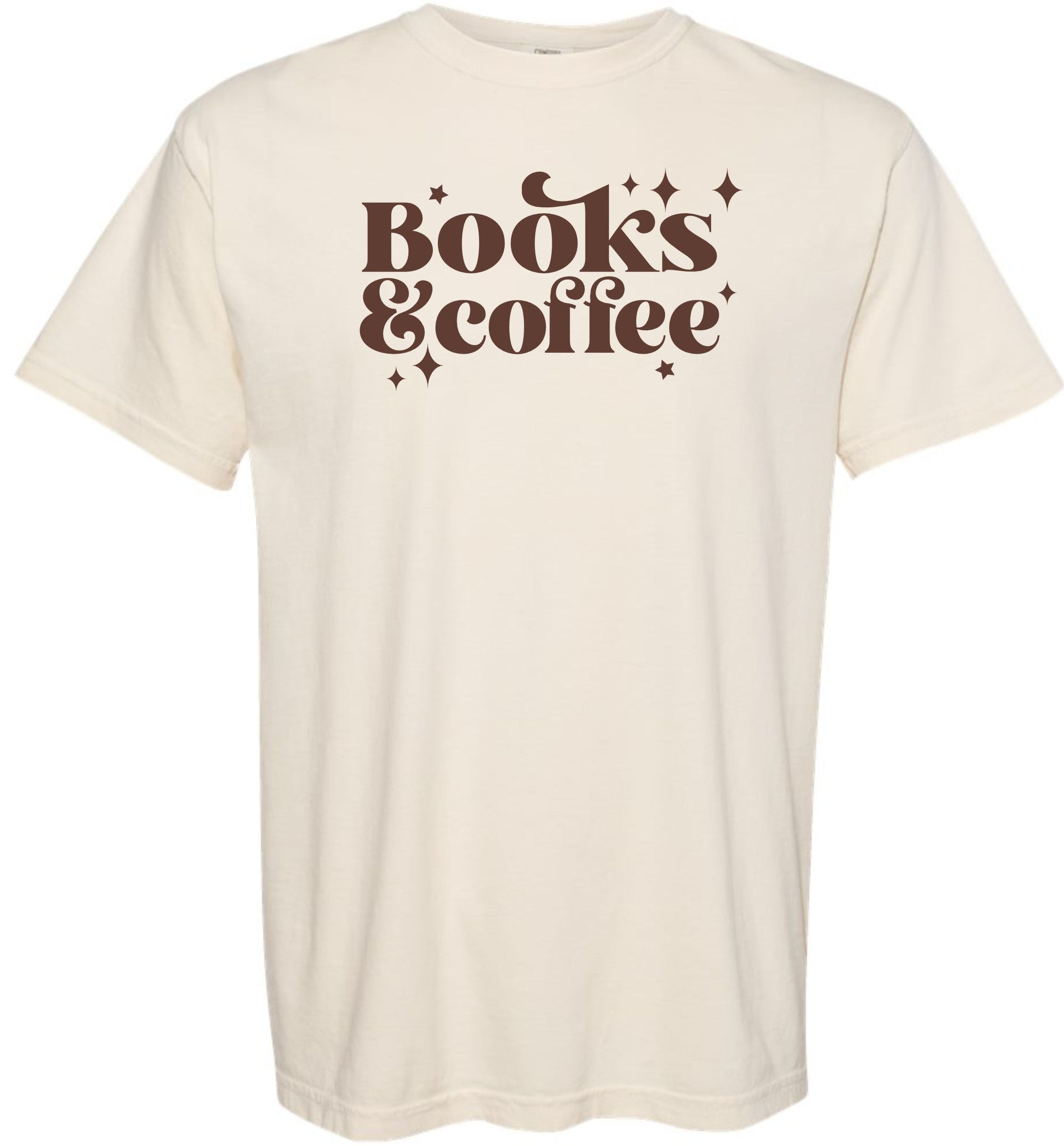 Books & Coffee Relaxed Tee