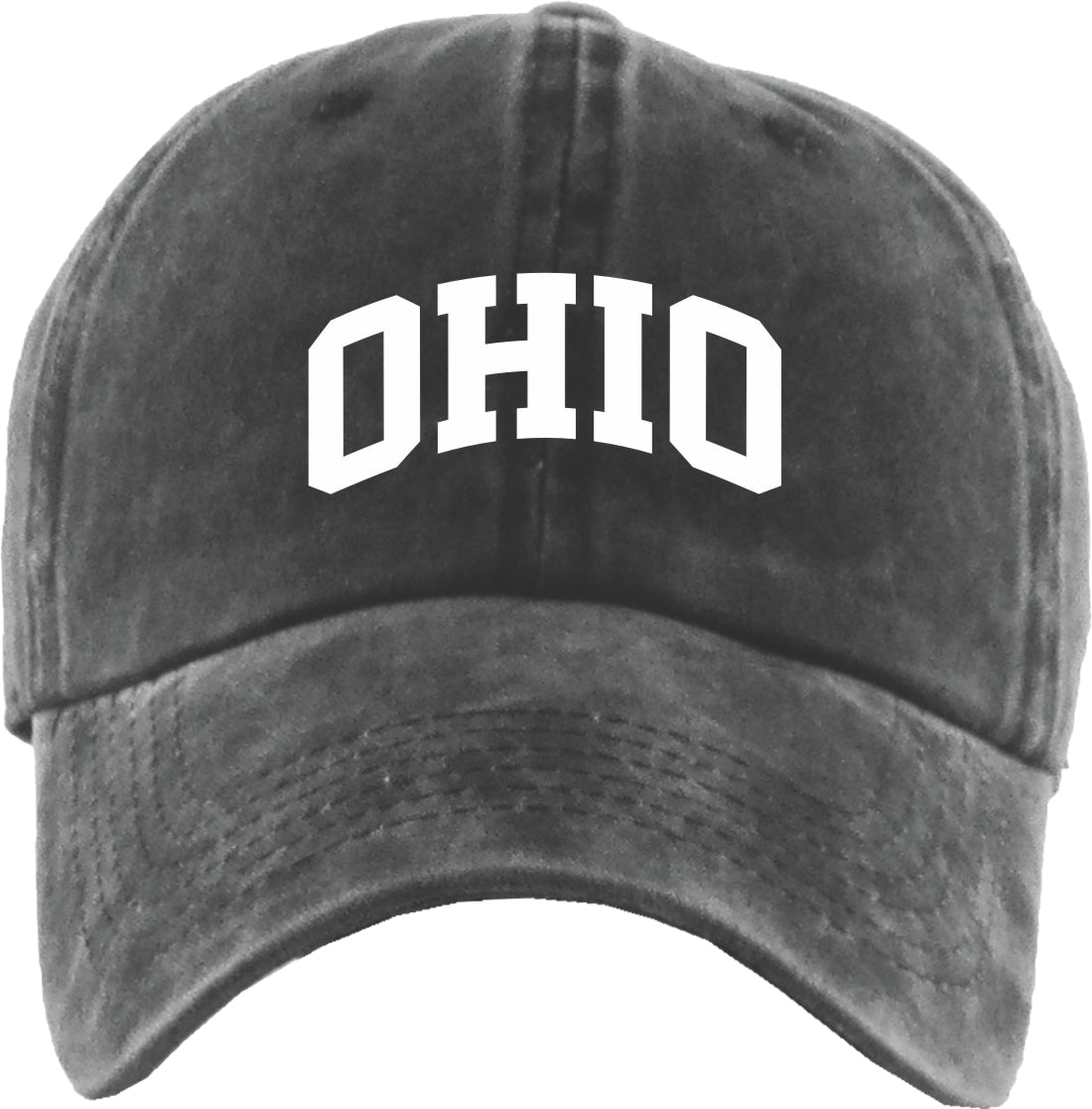 Ohio Washed Dad Hat