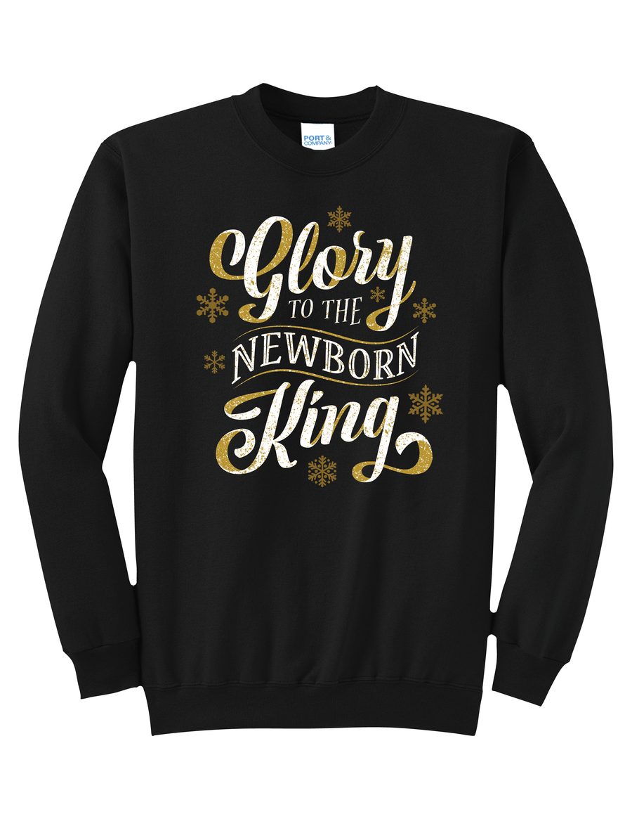 Glory to the King Crewneck Sweatshirt