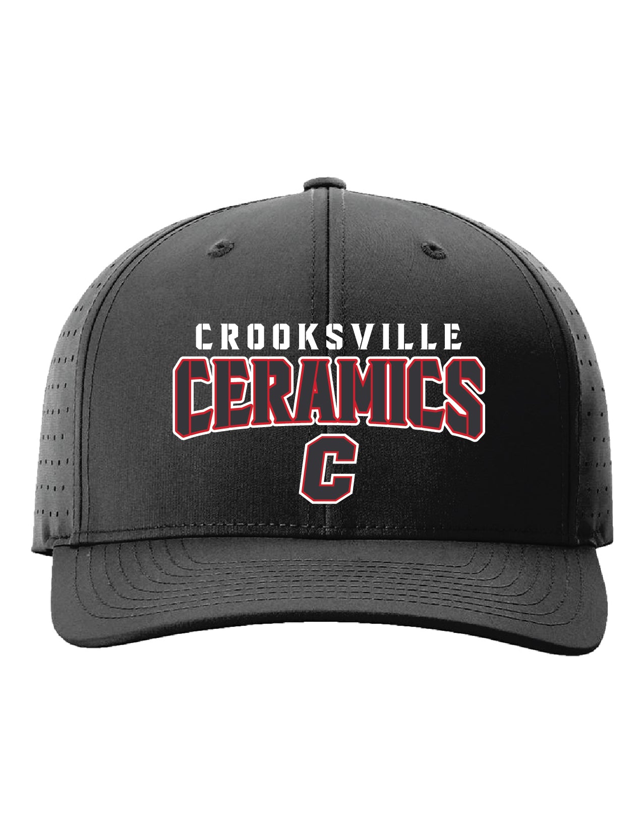Blackout Stencil Crooksville Hat