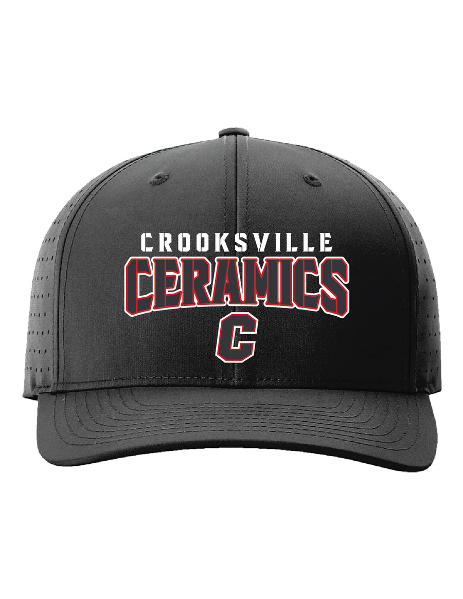 Blackout Stencil Crooksville Hat