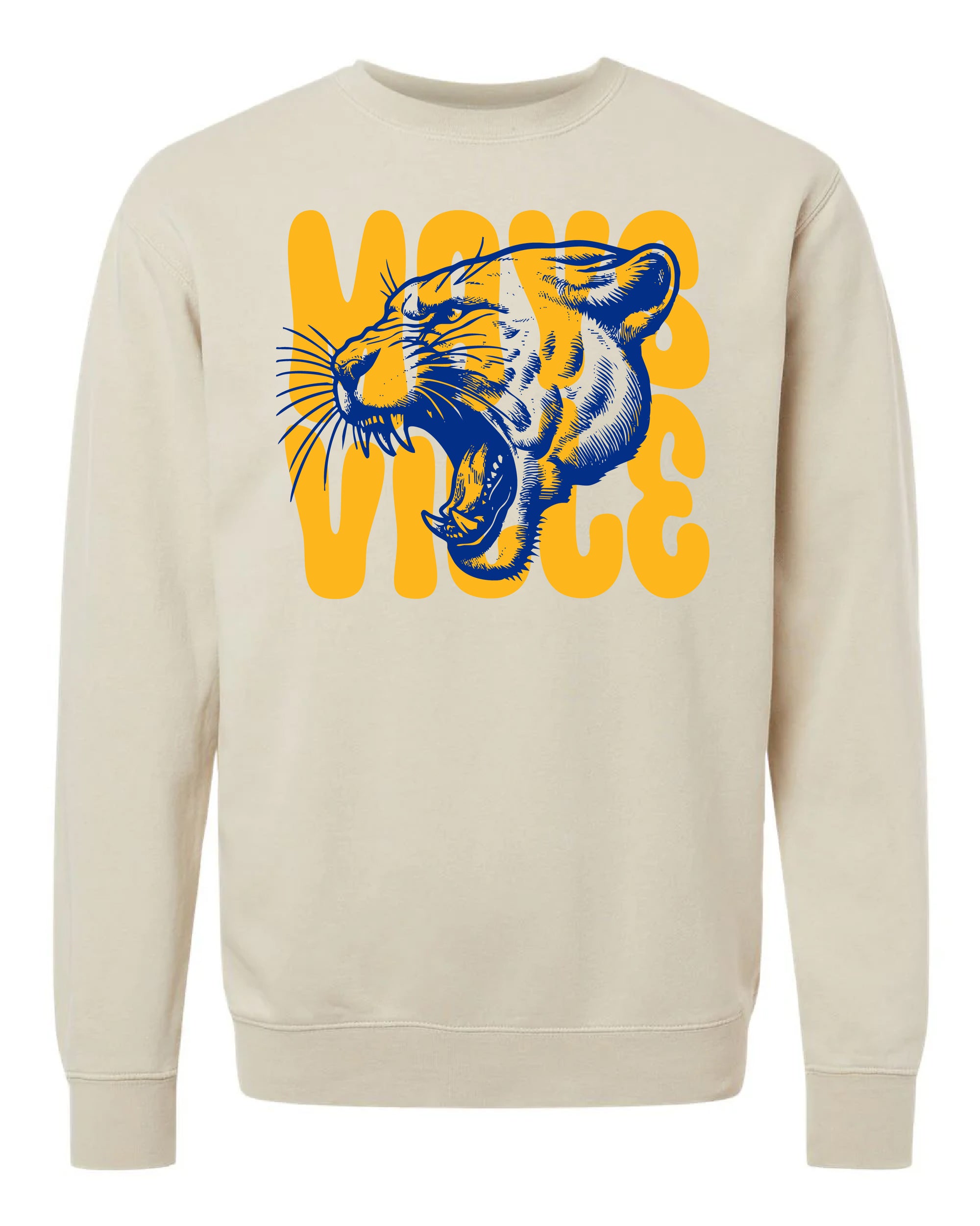 Puff Overprint Maysville Crewneck Sweatshirt