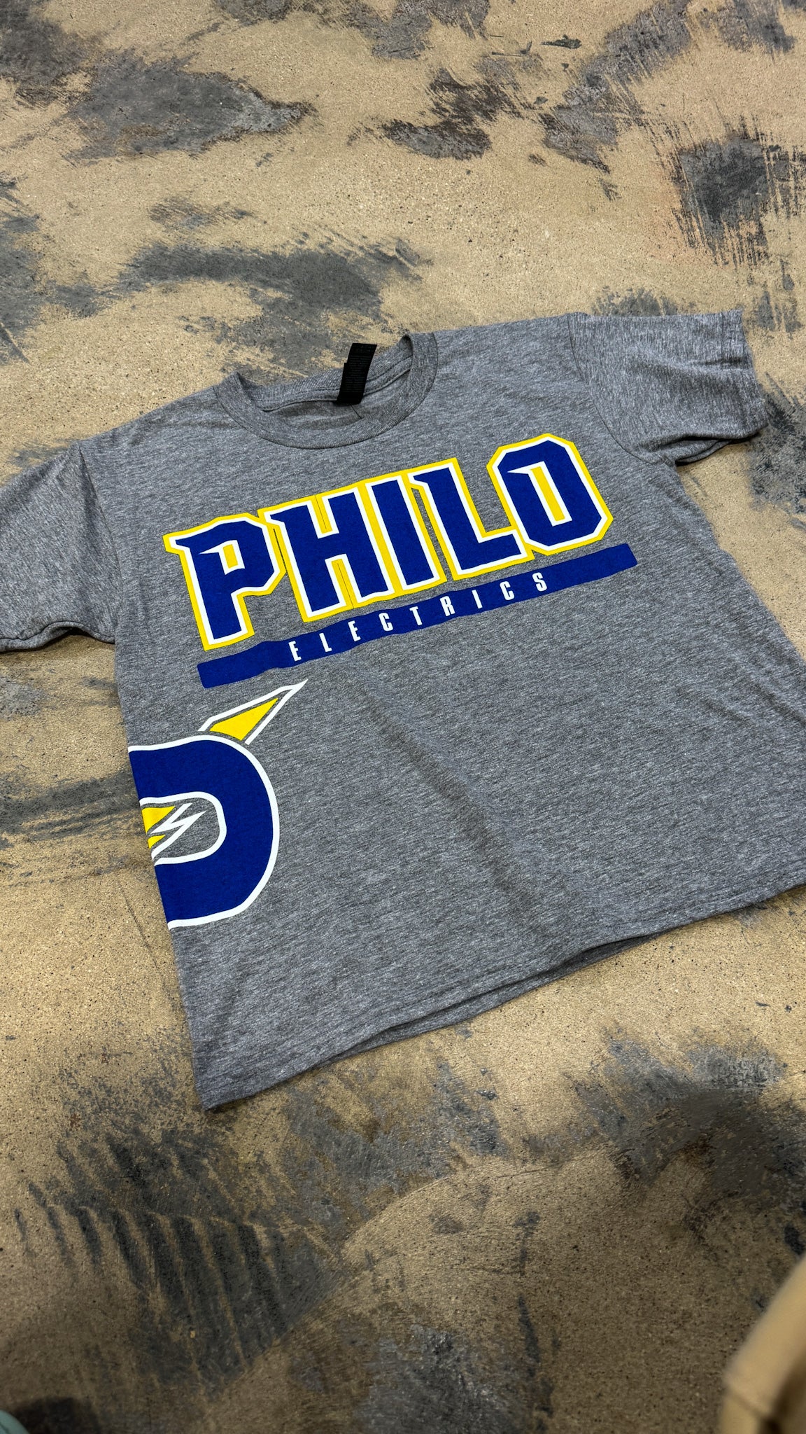 Youth School Side Logo Tee