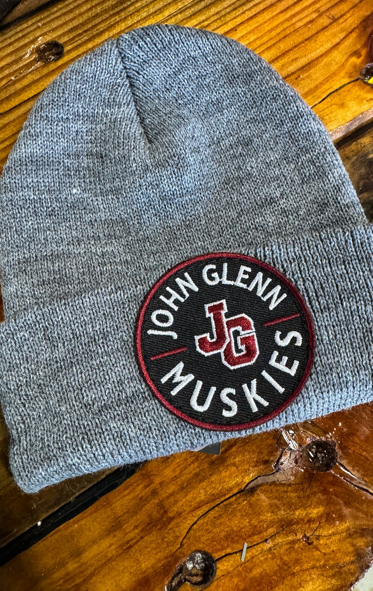 Toddler Circle Patch Beanies