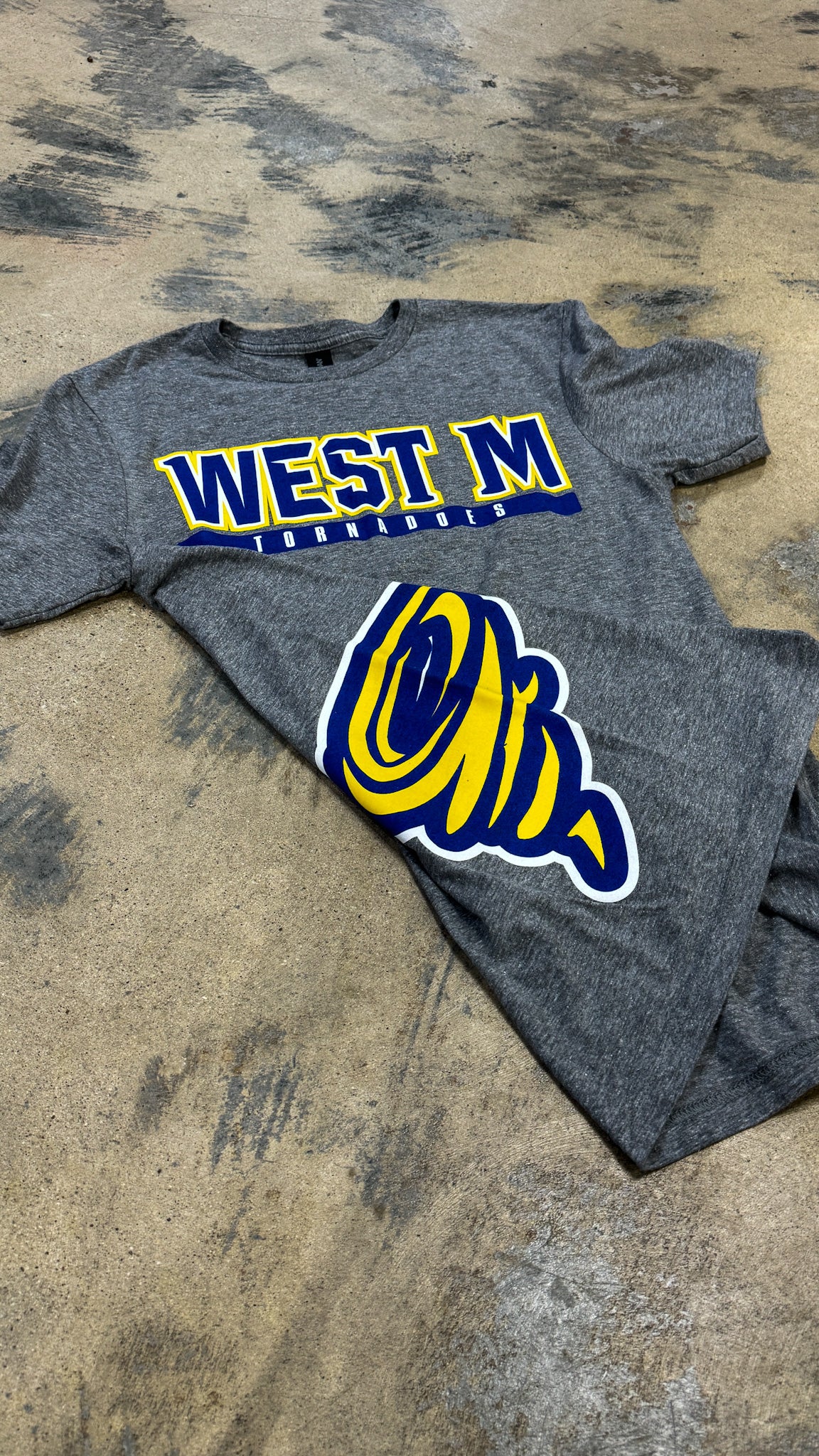 Adult School Side Logo Tee