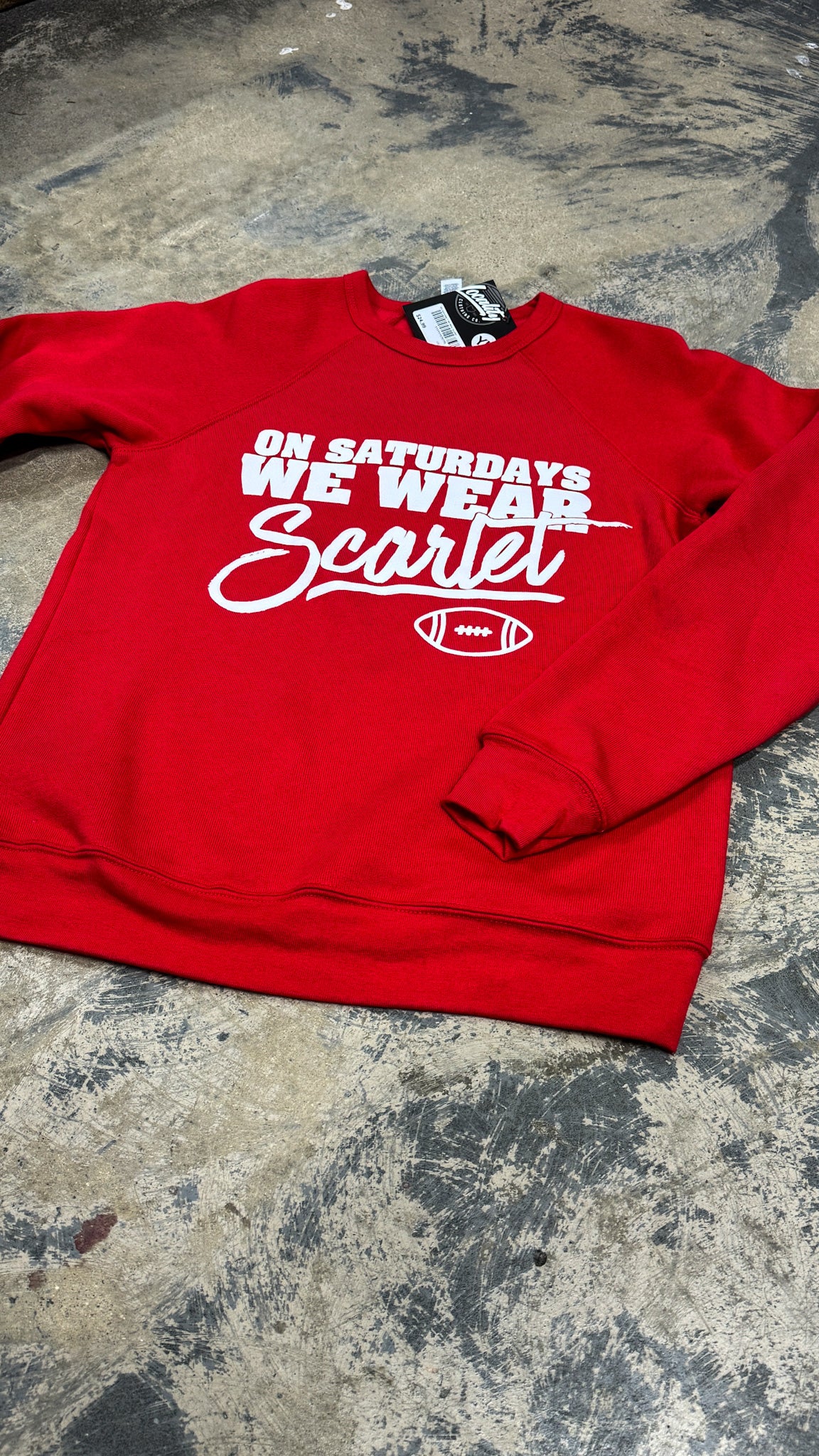 On Saturday's We Wear Scarlet