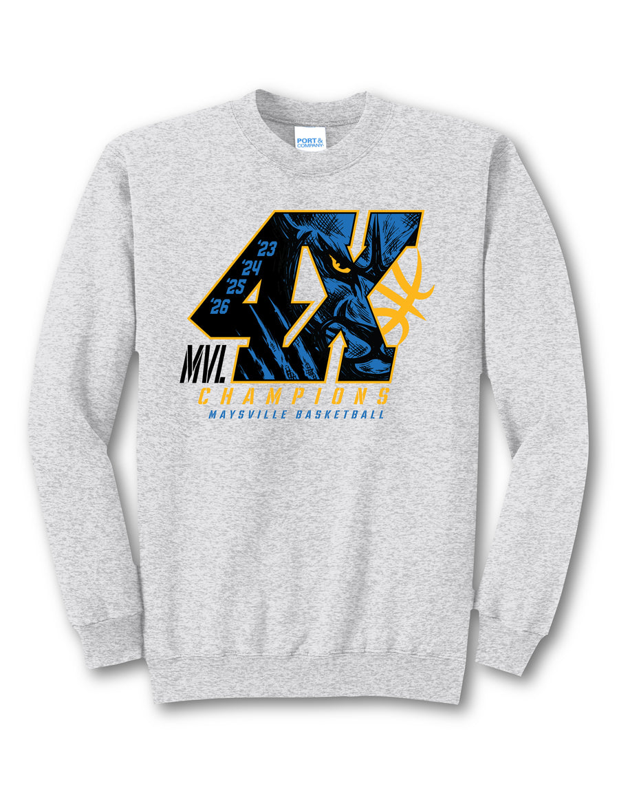 Maysville 4X MVL Champions Crewneck Sweatshirt