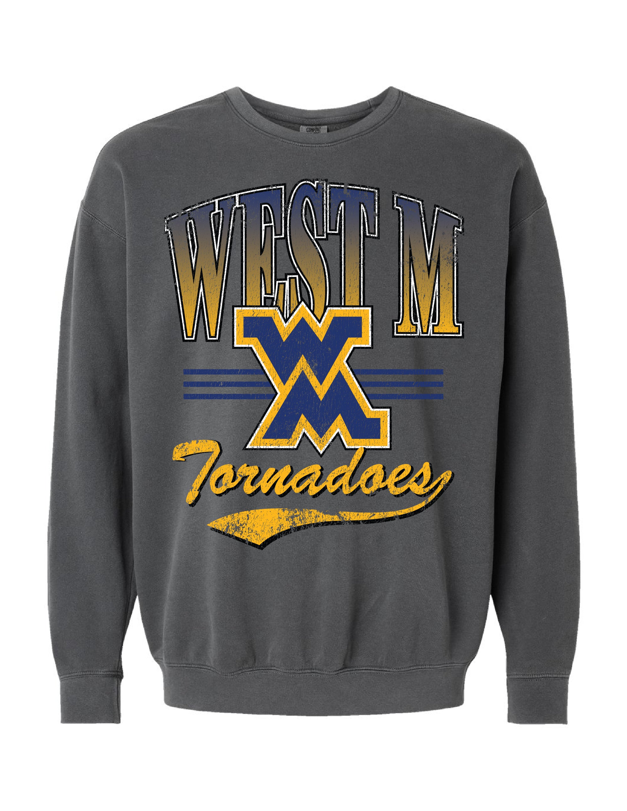 Ombre Vintage Wash WM Crewneck Sweatshirt