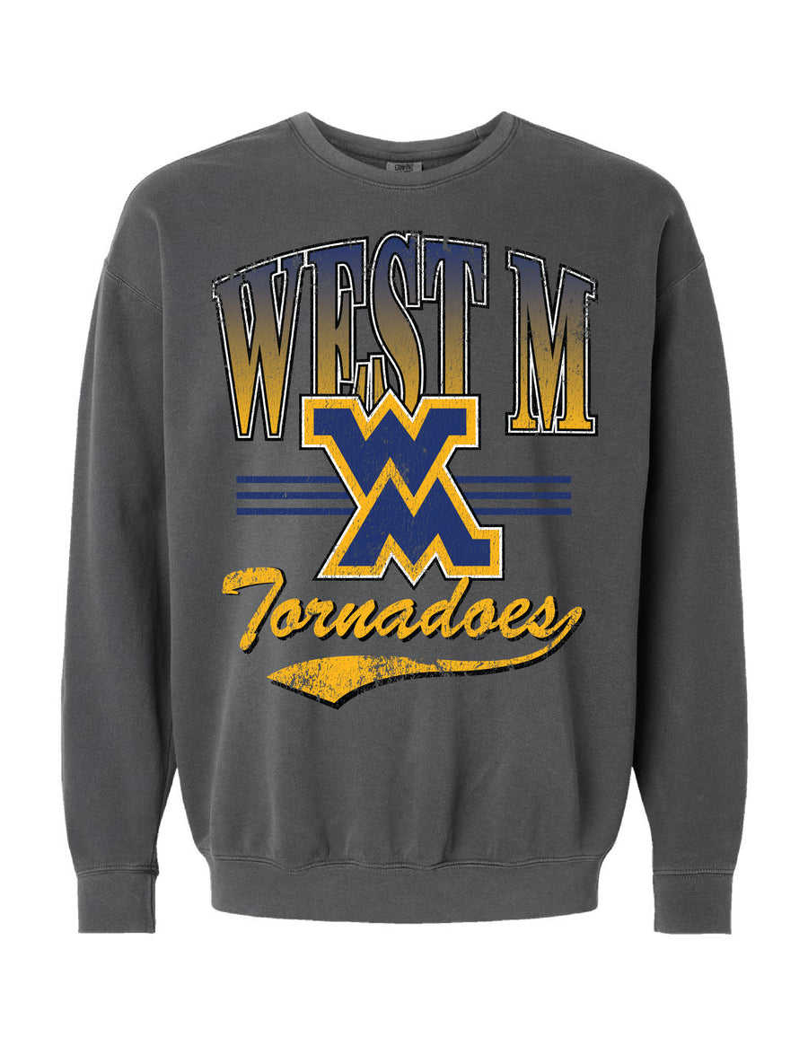Ombre Vintage Wash WM Crewneck Sweatshirt