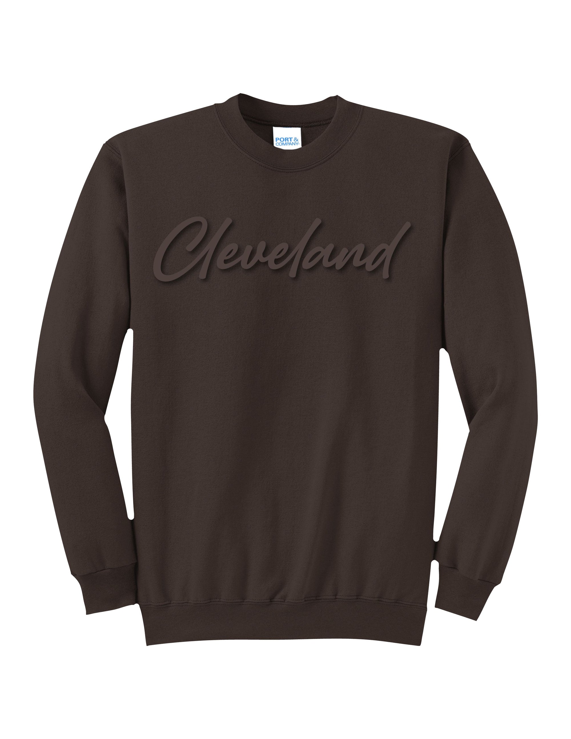 Cleveland Puff Crewneck Sweatshirt