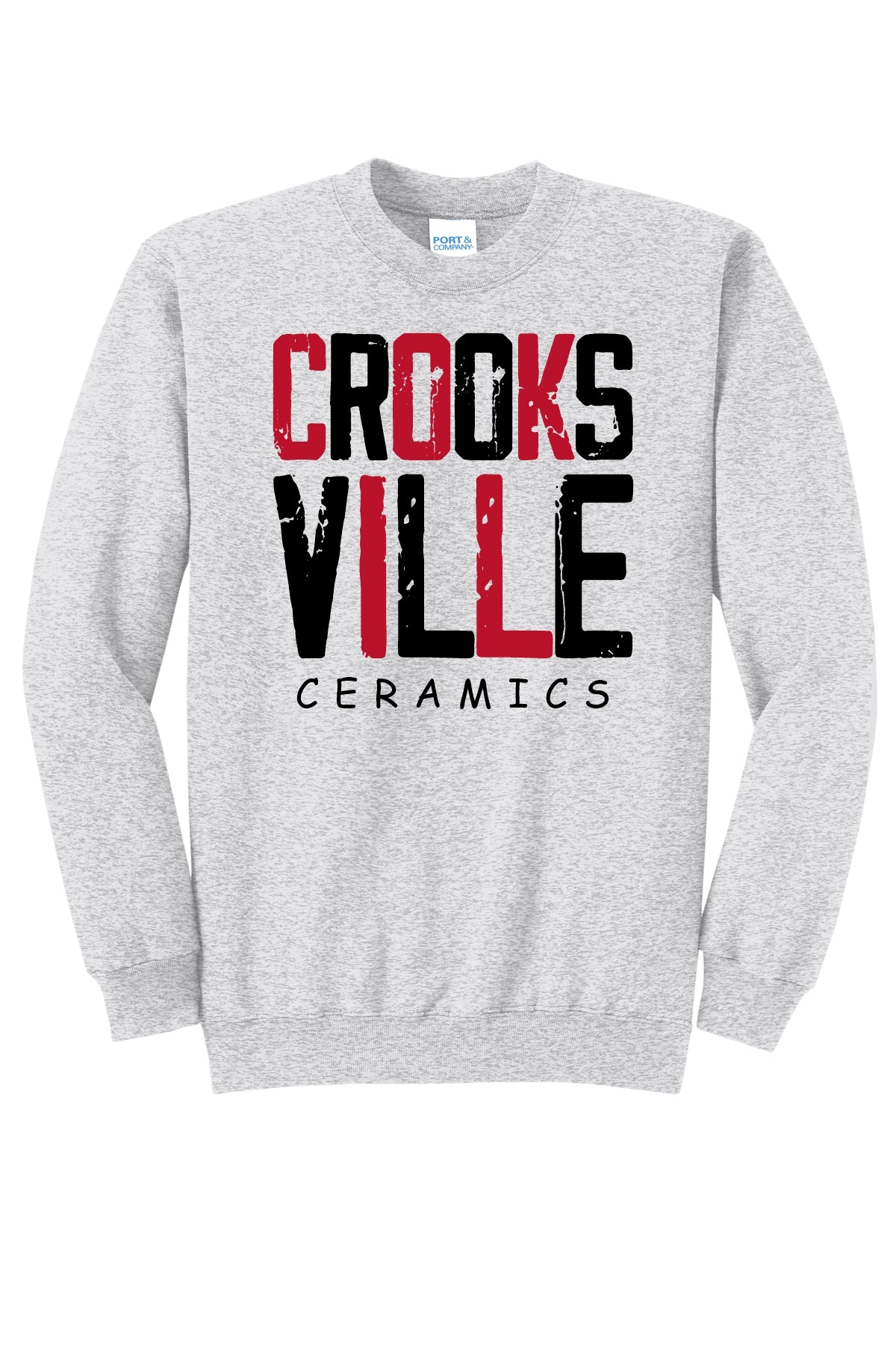 Large Lettered School Toddler Crewnecks
