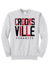 Large Lettered School Toddler Crewnecks