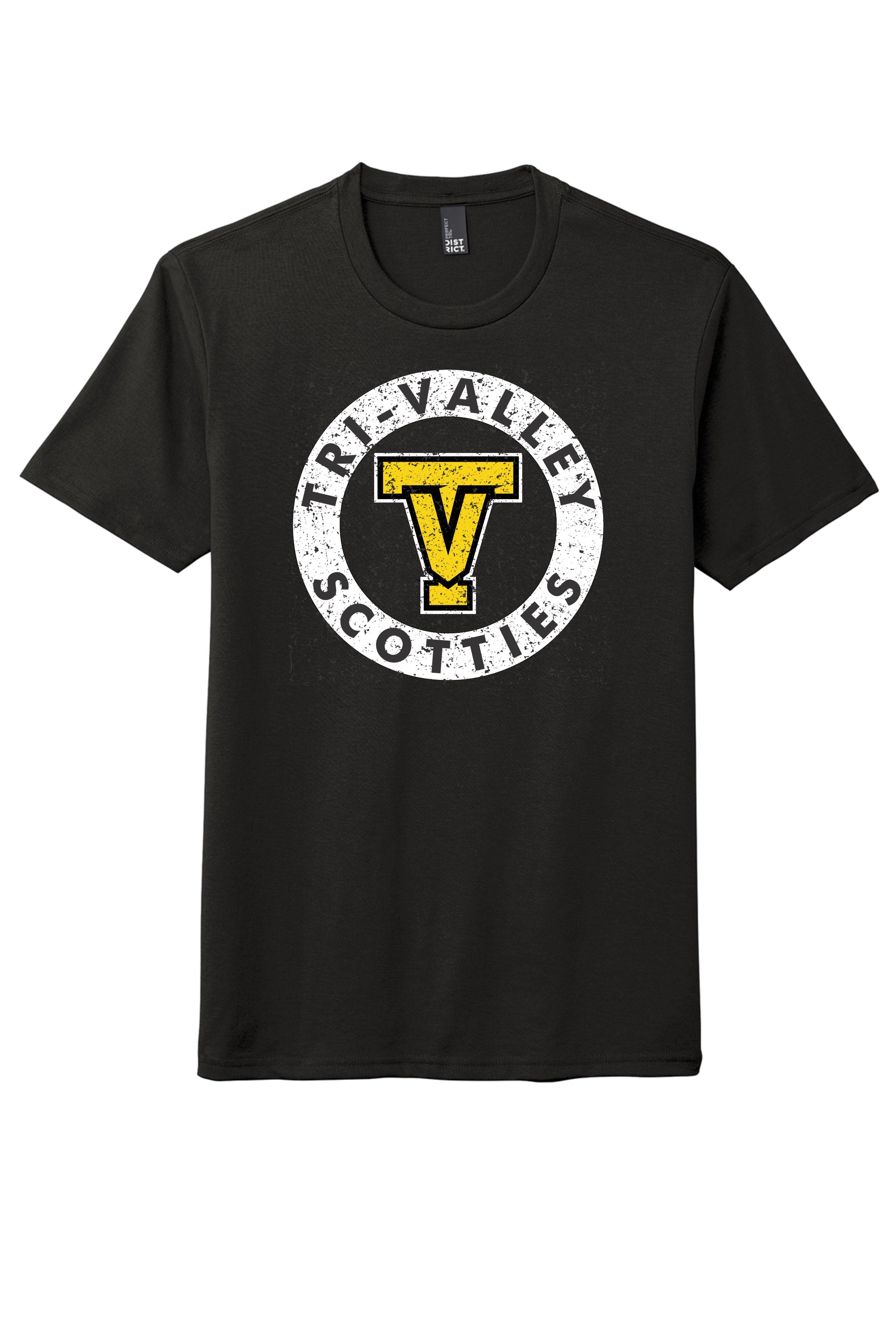 Distressed Ring Youth School Tee