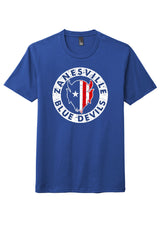 Distressed Ring Youth School Tee
