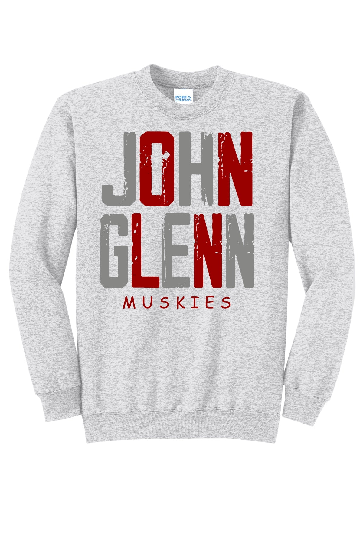 Large Lettered School Toddler Crewnecks