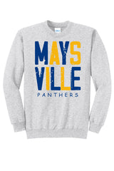 Large Lettered School Youth Crewnecks
