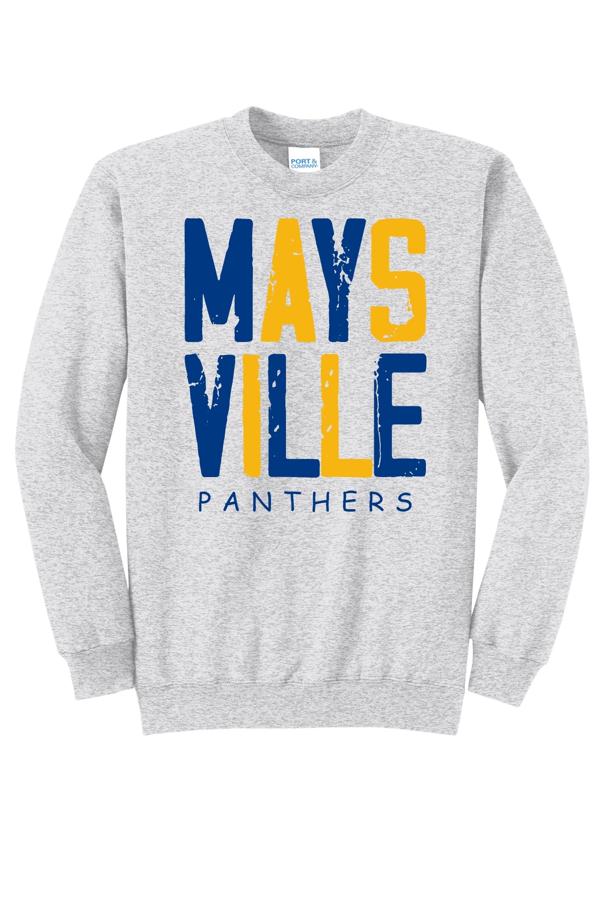 Large Lettered School Toddler Crewnecks