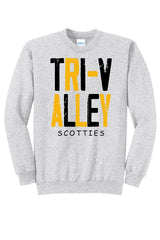 Large Lettered School Toddler Crewnecks
