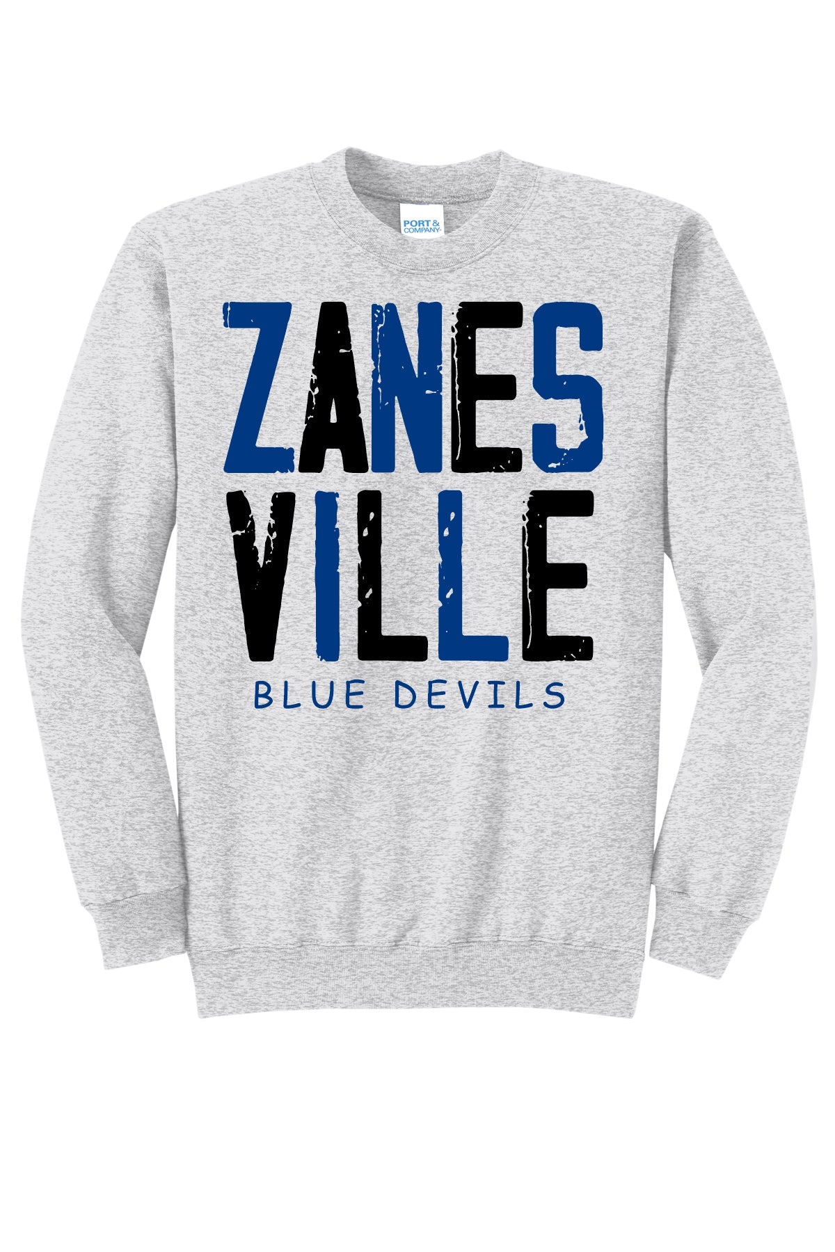 Large Lettered School Youth Crewnecks
