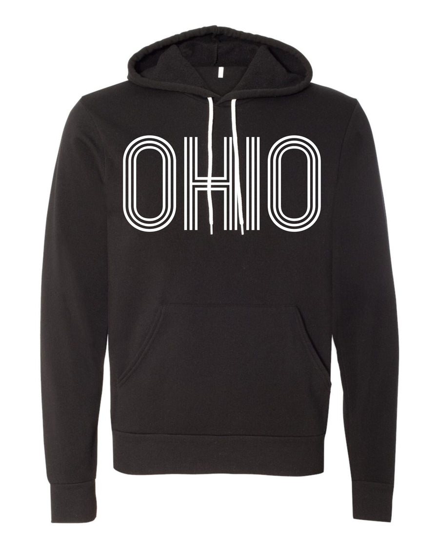 Retro Ohio Adult Hoodie