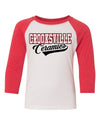 Script Baseball Tee