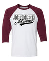 Script Baseball Tee