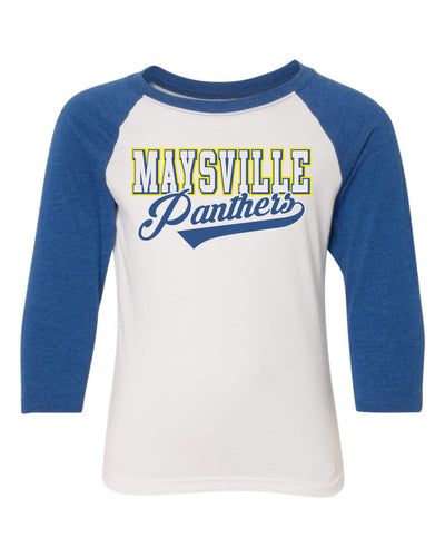 Script Baseball Tee