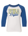 Script Baseball Tee
