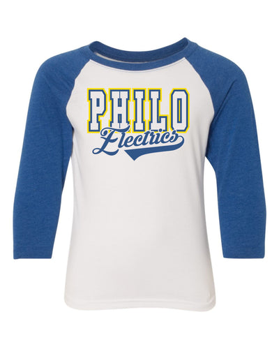 Script Baseball Tee