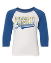 Script Baseball Tee