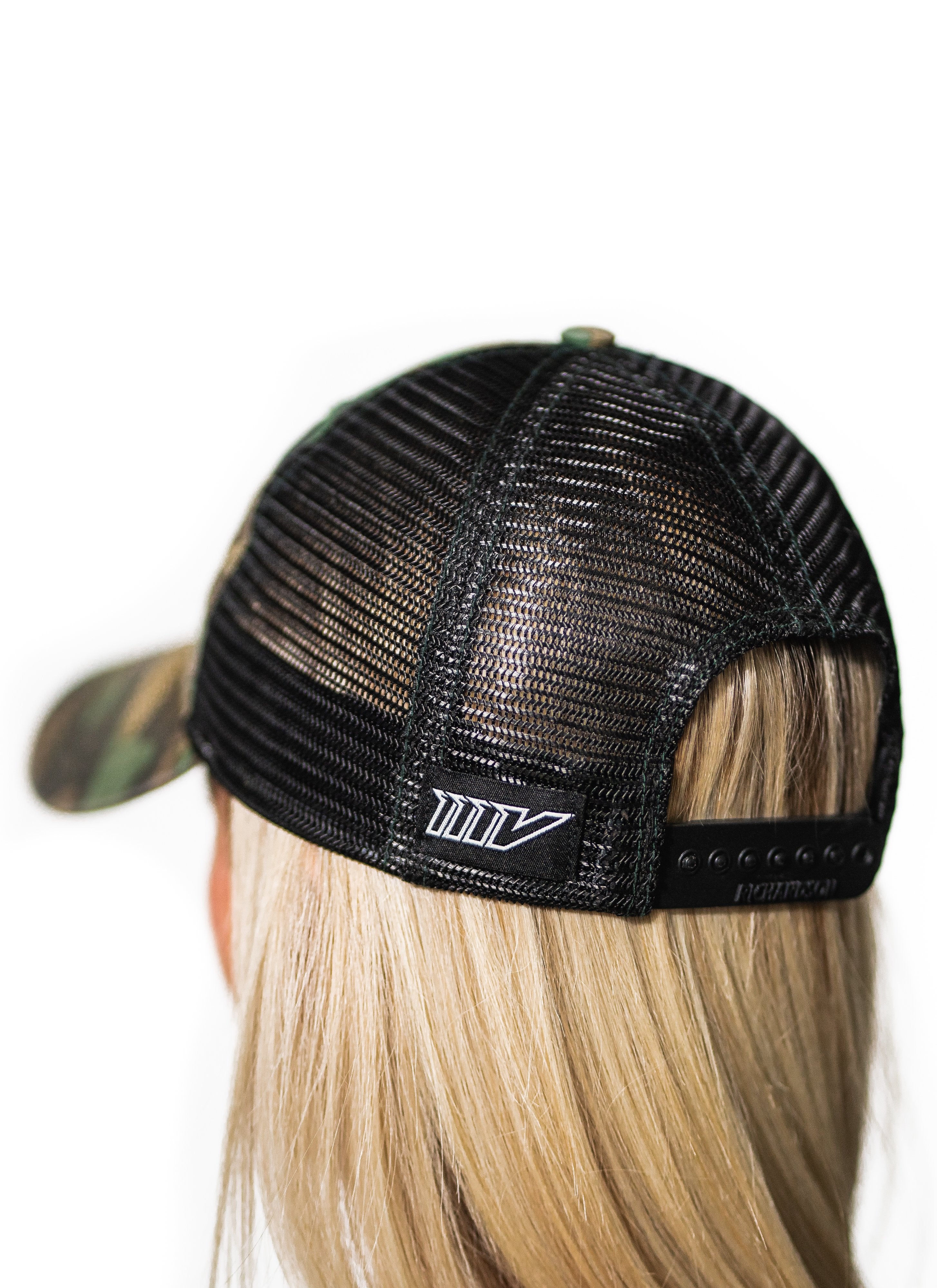 Camo Live Fast Unstructured Snapback