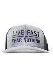 Live Fast Heather Grey