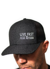 Black Live Fast Fear Nothing Side Stitch