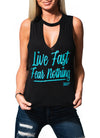 Women's Flowy Cut Neck Tank