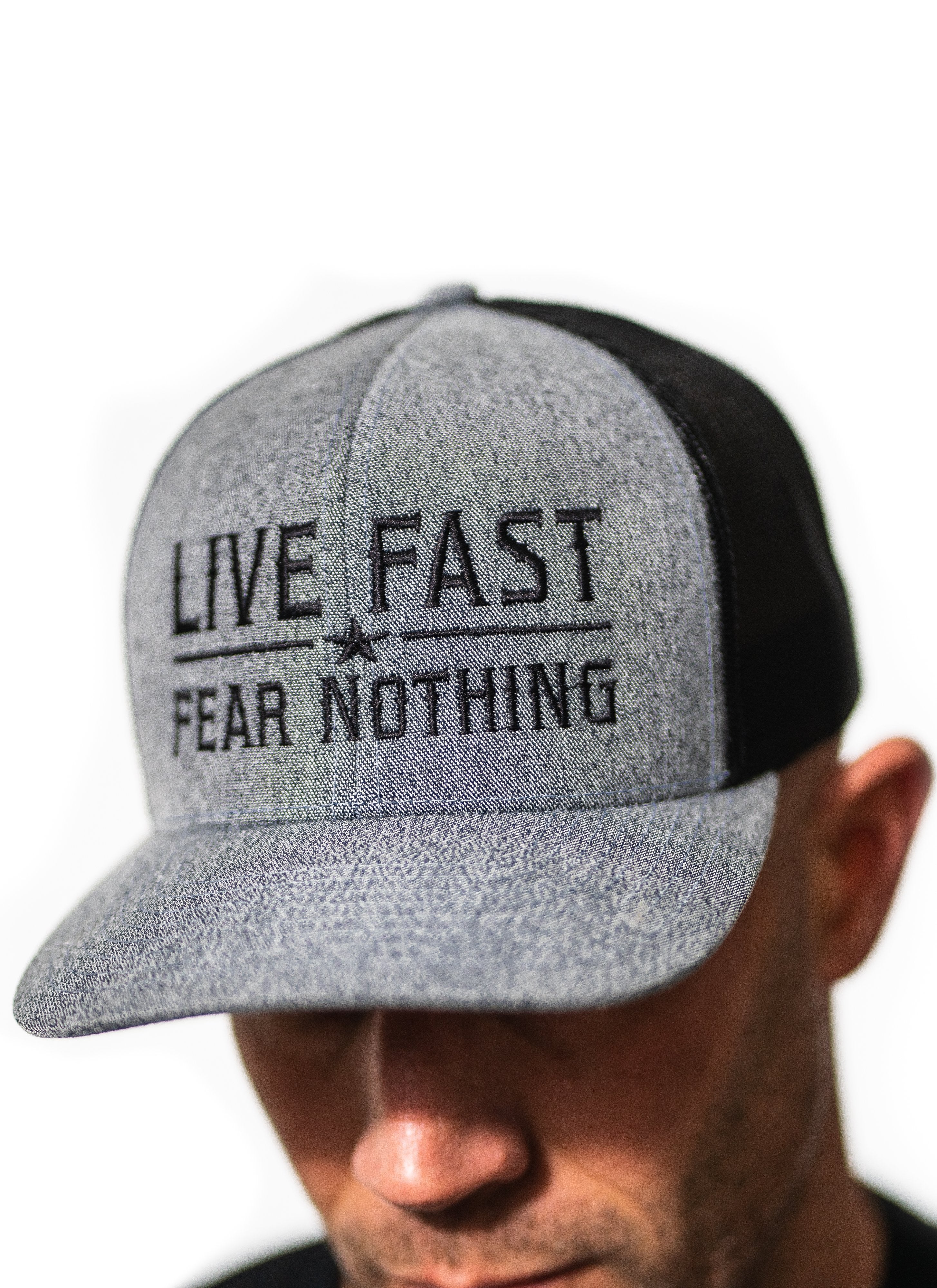 Live Fast Heather Grey