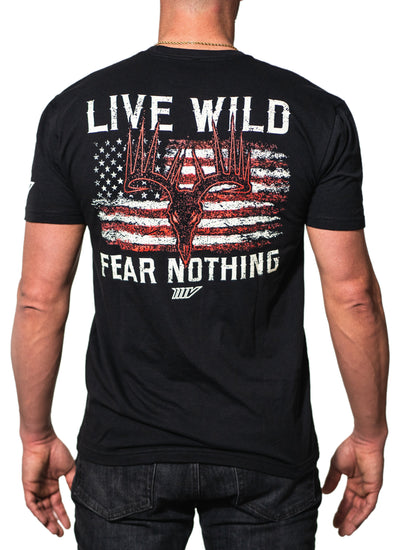 Live Wild Fear Nothing Tee