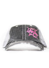 MudThumpin Splatter Hat - Hot Pink