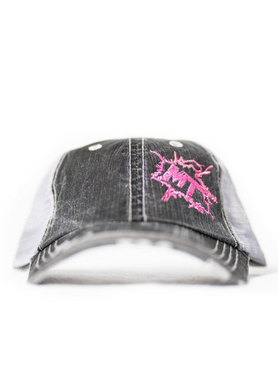 MudThumpin Splatter Hat - Hot Pink