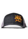 MudThumpin Snapback Hat - Fluorescent Orange