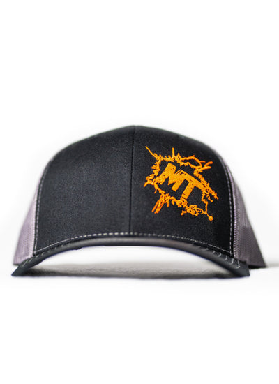 MudThumpin Snapback Hat - Fluorescent Orange