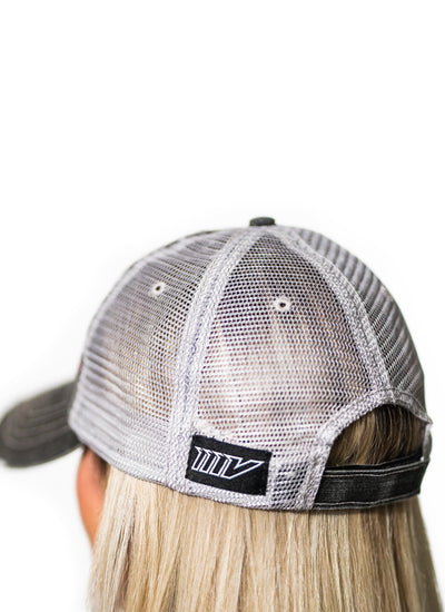 MudThumpin Splatter Hat - Sky Blue