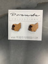 Wood Ohio Earrings